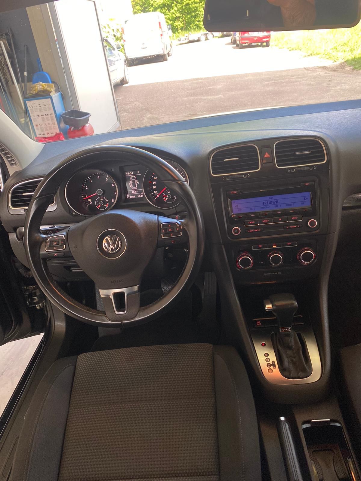 VW Golf VI Fahrerperspektive