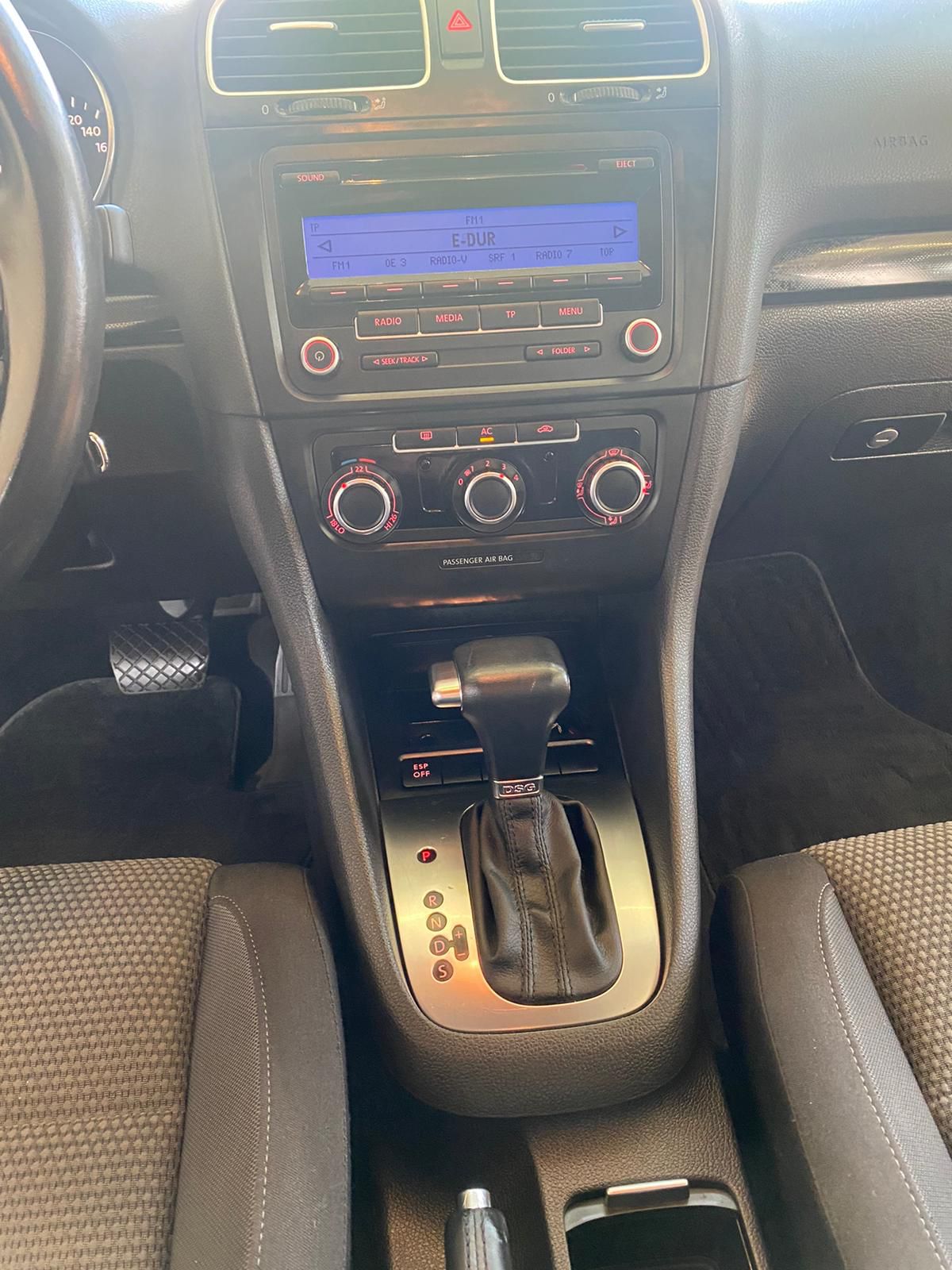 VW Golf VI Dashboard